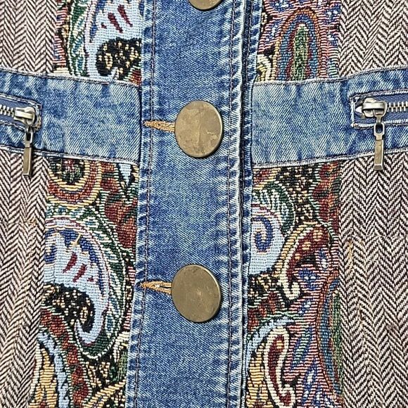 Vintage Sylvia's 90s Y2K Jacket Size Medium - Picture 6 of 9